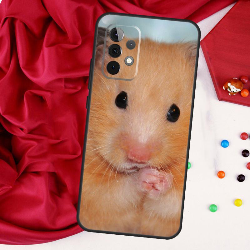 Милый Милый Питомец Хомяк Чехол Для Samsung Galaxy A54 A34 A14 A13 A23 A33 A53 A73 A12 A22 A32 A52 A51 A71 Чехол