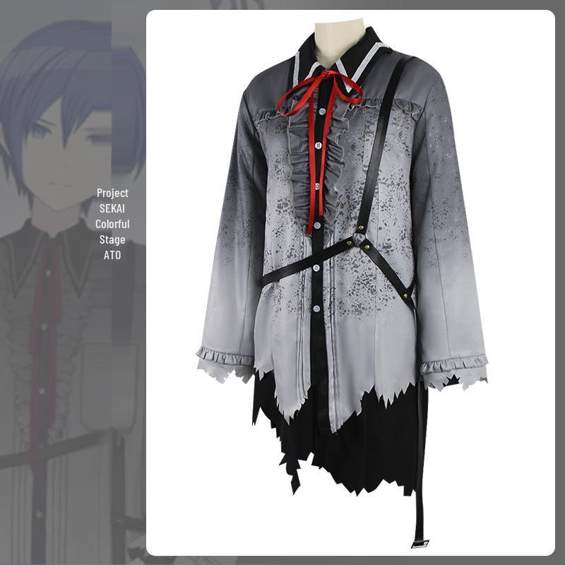 KAITO 25 O'clock Dark Outfit - Anime Cosplay Costume from Project SEKAI Colorful Stage