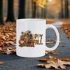 Hello Fall Themed Mug Thanksful Pumpkin Coffee Mug Pumpkin Harvest Season Soup Cup Breakfast Cups Household Beer Mugs Drinkware