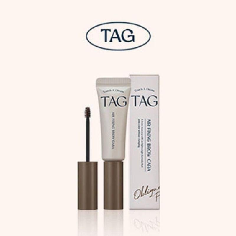 TAG Air Fixing Brow Cara 9g – Lightweight Eyebrow Mascara | 2 Shades
