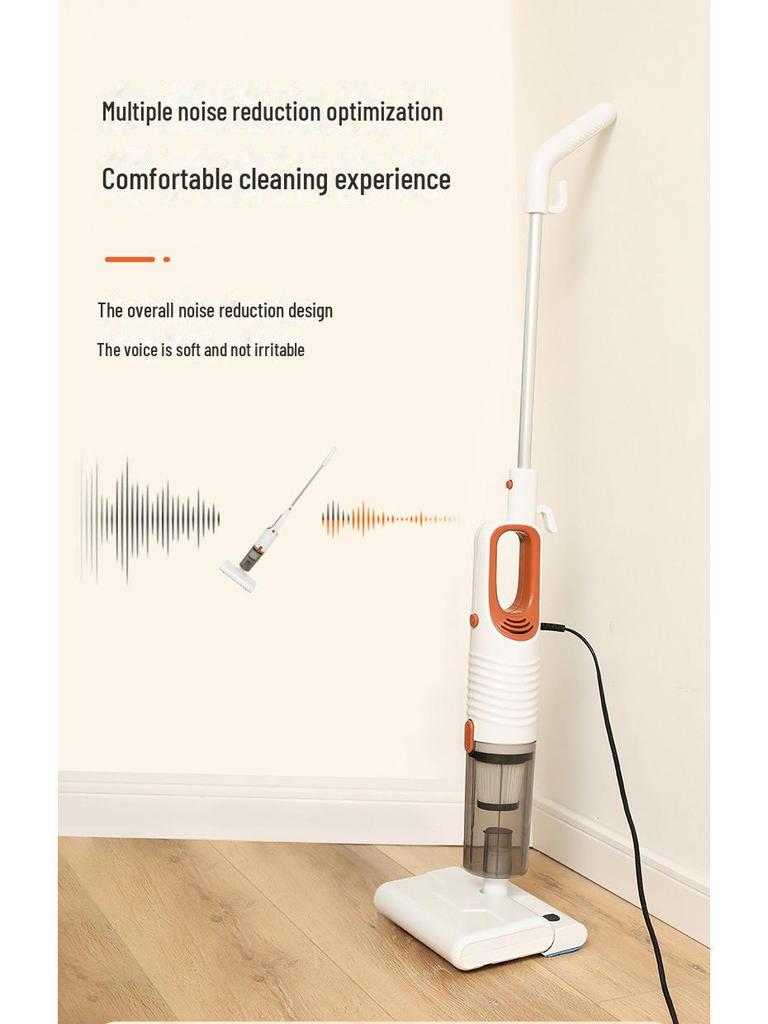 Ручной пылесос и швабра: Мощное всасывание, скребок для пола, универсальное чистящее средство