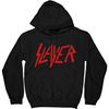 Slayer Unisex Adult Distressed Logo Pullover Hoodie
