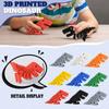 3D Printing Dinosaur 3D Printing Articulatedworm Toy Adult Children's Toy Mysterious Dinosaur Toy