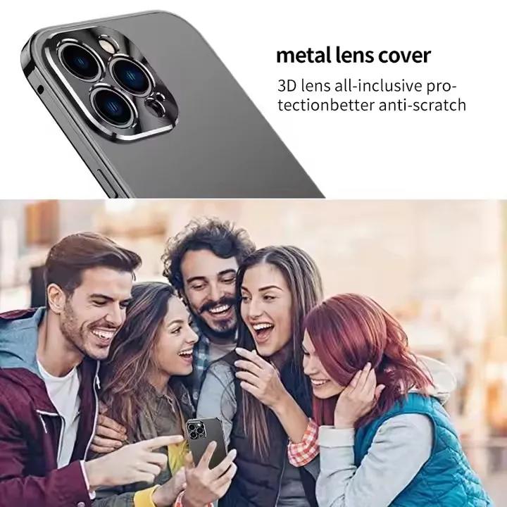 Для iPhone 16 Pror Max Чехол для телефона из алюминиевого сплава Ударопрочная Металлическая Задняя Крышка для IPhone 15 14 13 Pro 12Pro Max Бронированный Чехол Funda