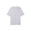 Essentials Solid Color Loose Casual Crew Neck Short Sleeve T-Shirt Women Tops White FN5384-100