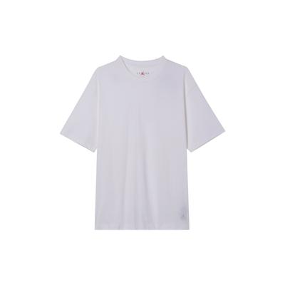 Женские футболки Essentials Solid Color Loose Casual с круглым вырезом и коротким рукавом, белые FN5384-100