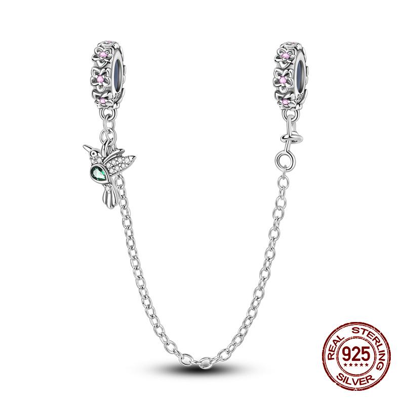 100% Стерлингового Серебра 925 Пчелы Бабочка Ежик Рыба Подвески Бусины Подходит Оригинальные Браслеты 925 DIY Ювелирные Изделия Подарки На День Рождения