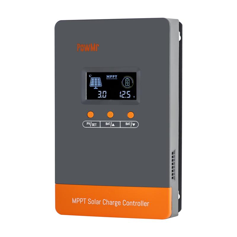 PowMr 80A 100A MPPT Контроллер заряда солнечных батарей 12В/24В/36В/48В Автоматический Макс. Солнечный PV 160В Регулятор Поддерживает до 12 единиц параллельно