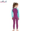 Kids Long Sleeve Sunscreen Wetsuit Quick Dry Dive Skin Boys Girls Swimming Snorkeling