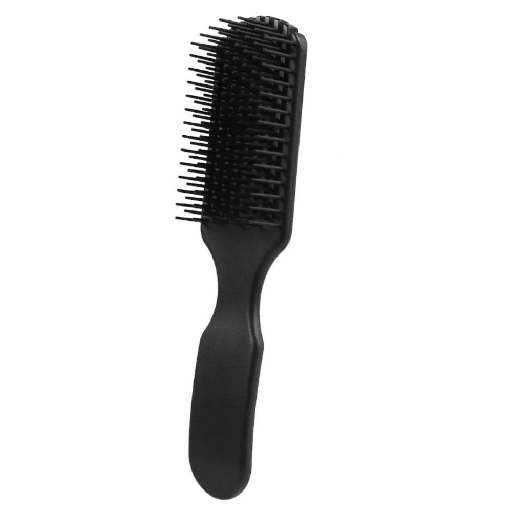 Body Hollow Shape 9-Claw Hair Styling Comb Comfortable Hairbrush for Straight and Curly Hair