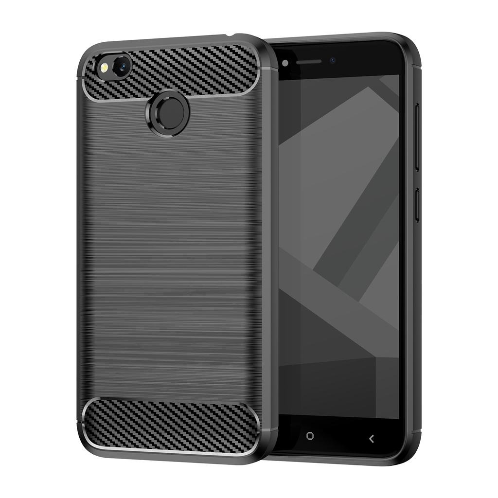 Мягкий силиконовый чехол для Xiaomi Redmi 4X redmi4x, противоударный матовый защитный чехол для xaomi redmi 4x, роскошные чехлы из углеродного волокна