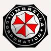Наклейка с логотипом корпорации Umbrella - Официальный лицензионный товарКомпактный складной зонт-трость Umbrella 3-слойный для мужчин и женщин Подарок