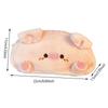 Плюшевый розовый пенал Piggy Pencil Case Creative Korean Student Pencil Bag