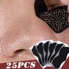 25pcs Nose Blackhead Remover Mask Pore Cleaner Acne Treatment Mask Deep Nose Pore Cleaning