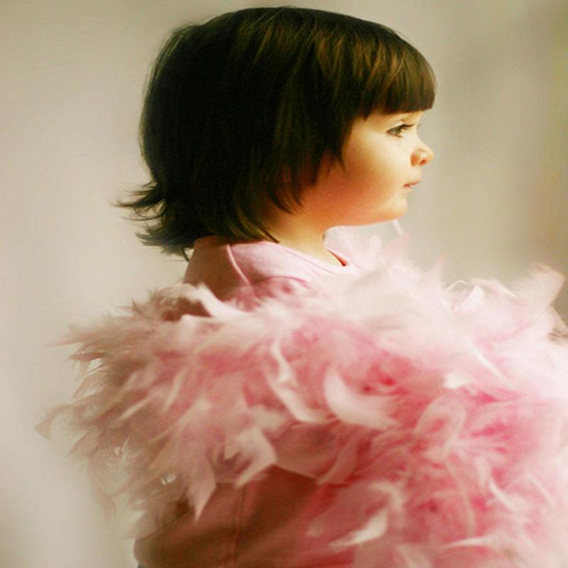 DIY 2Yards Fluffy Pink Turkey Feather Boa 38-40g Decoration for Party Wedding Clothes Dress Shawl/Scarf Diy Jewelry Accessory Craft