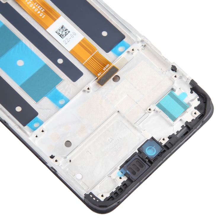 LCD Touch Screen Digitizer Full Assembly with Frame, Realme, Replacement Display for Narzo N55