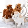 Electric Plush Horse Toy with Sound Kids Walking Interactive Horse Plushie Toddlers Boys Girls Educational Simulation Stuffed Animal Toy