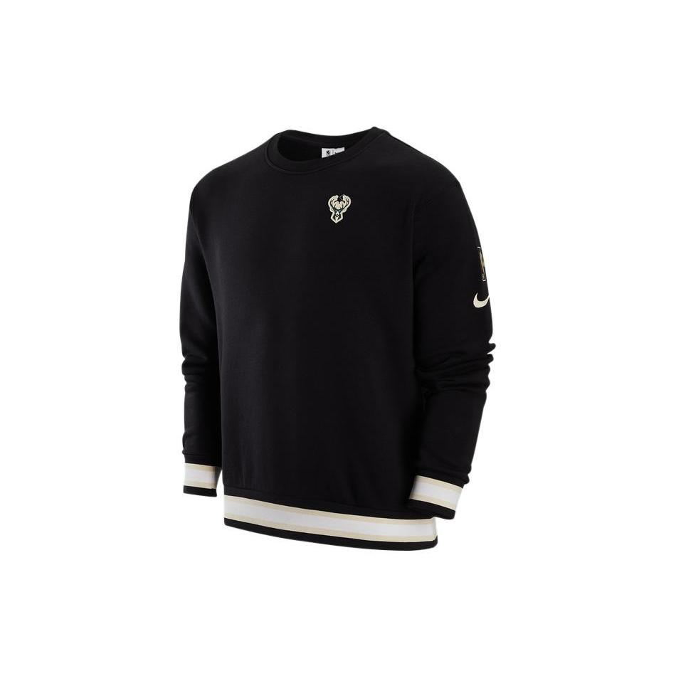 Nike Sweatshirts Men's Black Crew Neck Thickened Regular DR2285-010