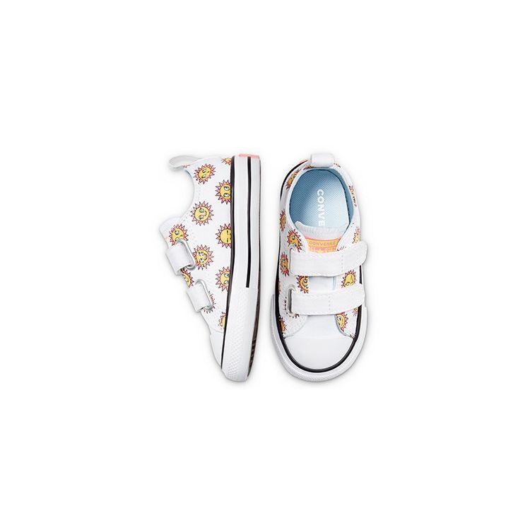 Converse Chuck Taylor All Star Low Top Sneakers Baby Sneakers White Yellow 770703C