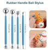 25Pcs Handmade DIY Ceramics Clay Tools Set Art Craft Wax Carving Tool Kit  Handicraft