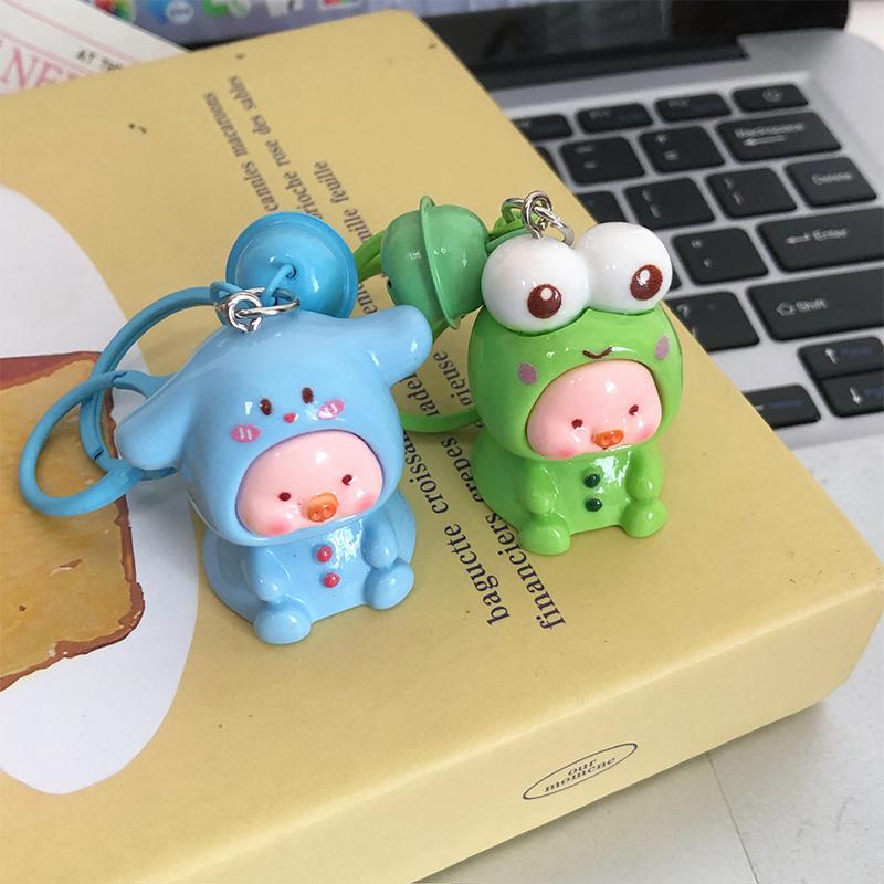 Мультяшные креативные животные-талисманы для женщин и девочек, милый кулон в виде свиньи, брелок для ключей, украшения для рюкзака, аксессуары, подарки