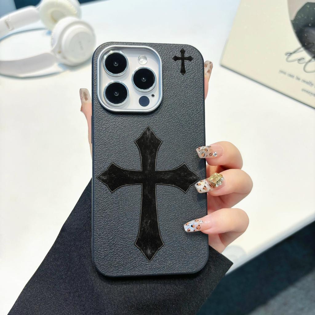 Применимо к чехлу для мобильного телефона iPhone18promax Apple 161513111214 простой кожаный узор ТПУ защитный чехол
