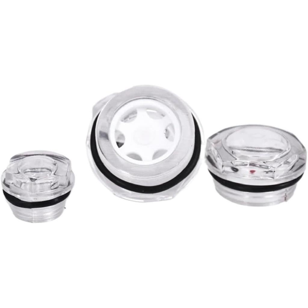 3/8" 1/2" 3/4" 1" BSPT M16-M60 метрическая наружная пластиковая смотровая стеклянная головка для уровня масла для редуктора воздушного компрессора(10 шт., BSPP 3I4 дюйма)