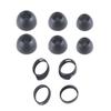 Силиконовые амбушюры для Samsung Galaxy Buds FE, противоскользящие насадки-крылышки, набор внутриканальных наушников, набор насадок-вкладышей