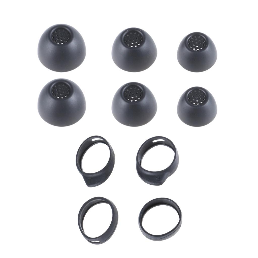 Силиконовые амбушюры для Samsung Galaxy Buds FE, противоскользящие насадки-крылышки, набор внутриканальных наушников, набор насадок-вкладышей