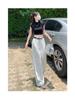 White High-Waist Wide-Leg Jeans: 2023 Hot Trend, Loose & Slim Fit Drape Mopping Pants