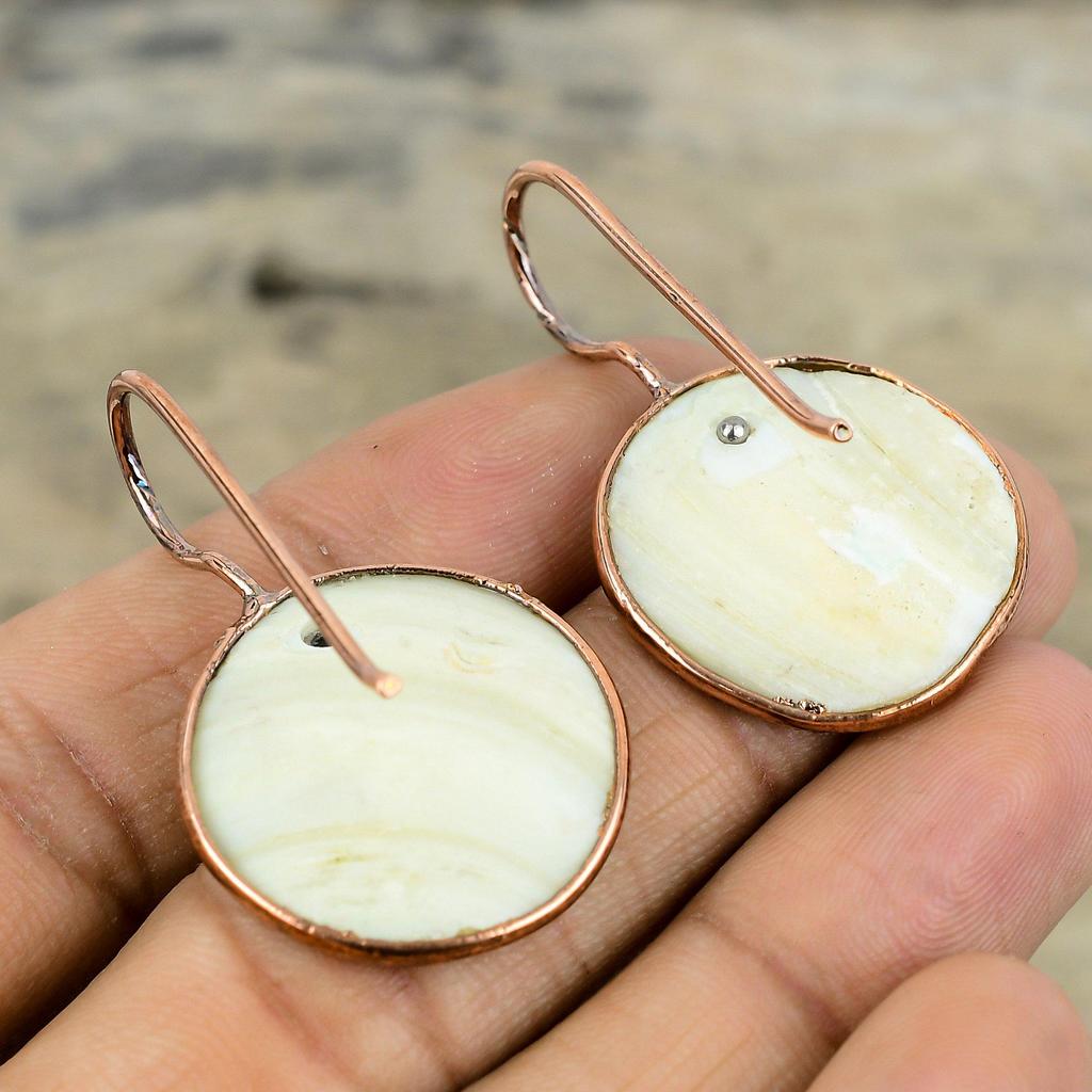 Перламутровые серьги, гальванопластические медные серьги, черные ониксовые серьги, гальванопластические медные украшения ручной работы, драгоценные камни, серьги в подарок маме