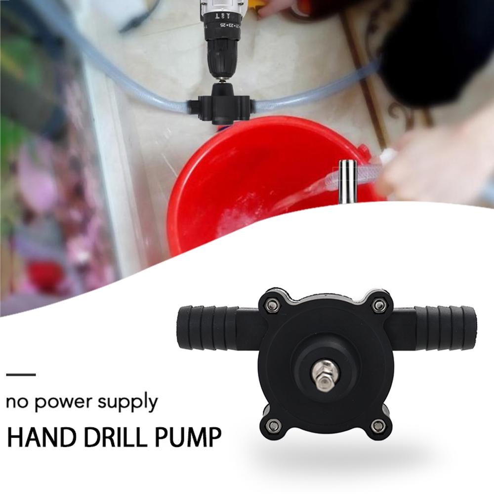Portable Electric Drill Pump Self Priming Transfer Pumps Oil Fluid Water Pump