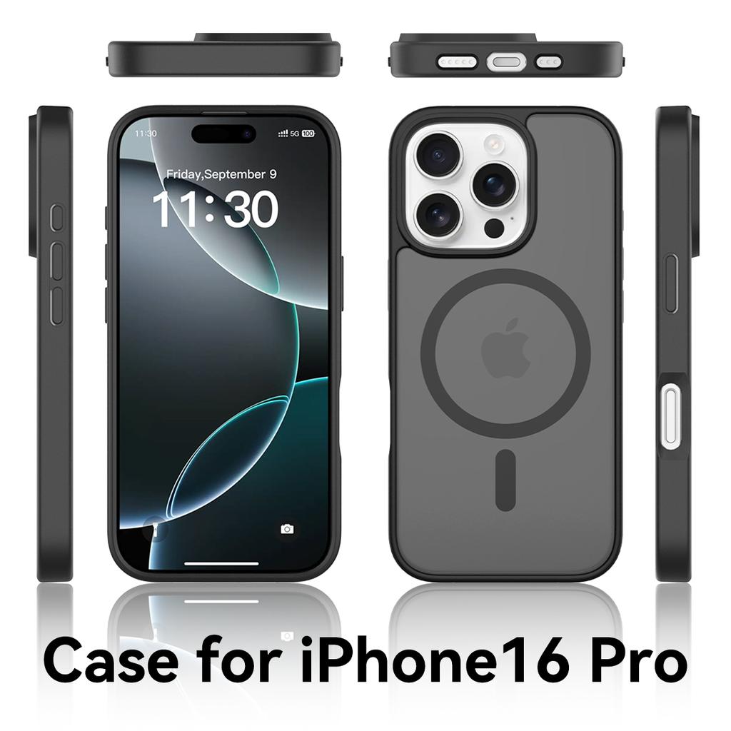 Магнитный матовый чехол для For Iphone 17E 16E 17 Air 16 Pro Max 1 Plus 14 13 Mini 12 11 16Pro Mag Safe Аксессуары для чехла телефона