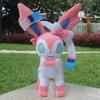Sylveon 9" Pokemon Go Fairy Eevee Plush Toy Adorable Soft Doll For Kids And Adults