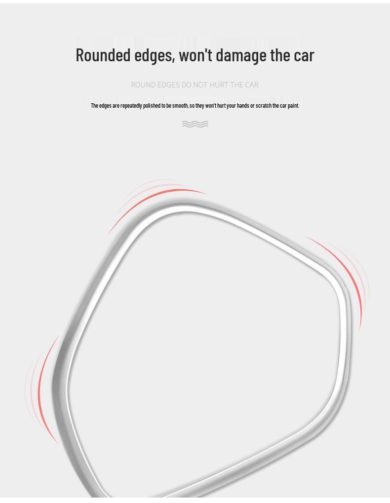 Volvo XC60 (2018-2026) Декоративная наклейка на рамку дверного динамика