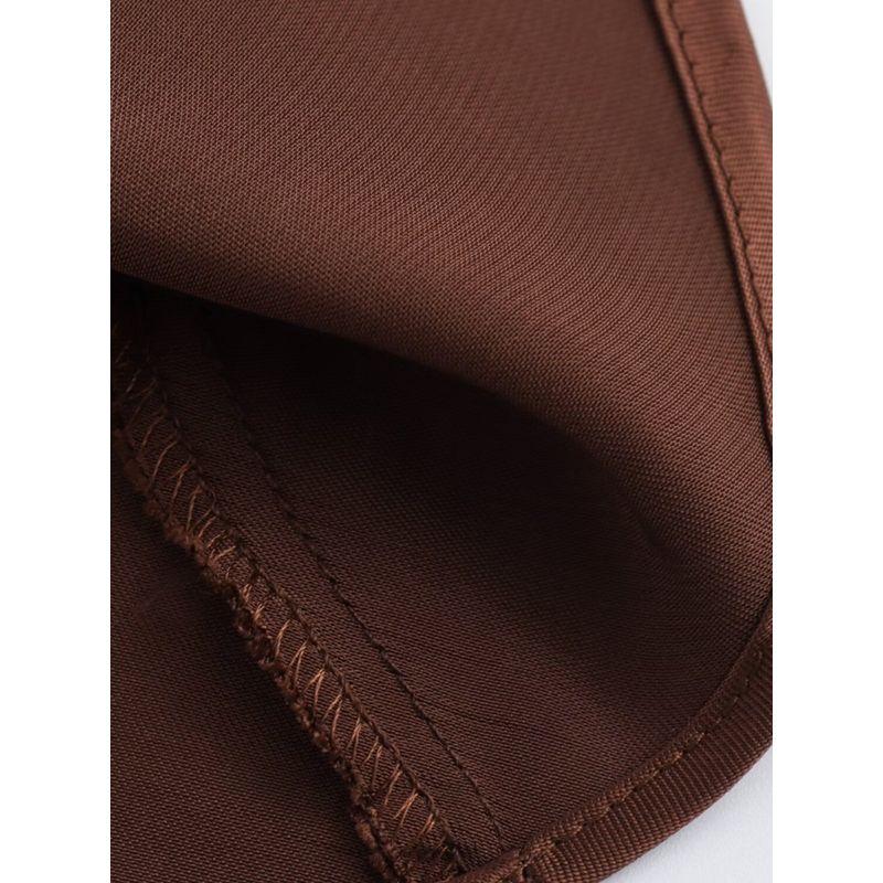 Kaslead New Arrival Women's Clothing Fashion Style Fashion Backless Silk Satin Texture Dress 3274548