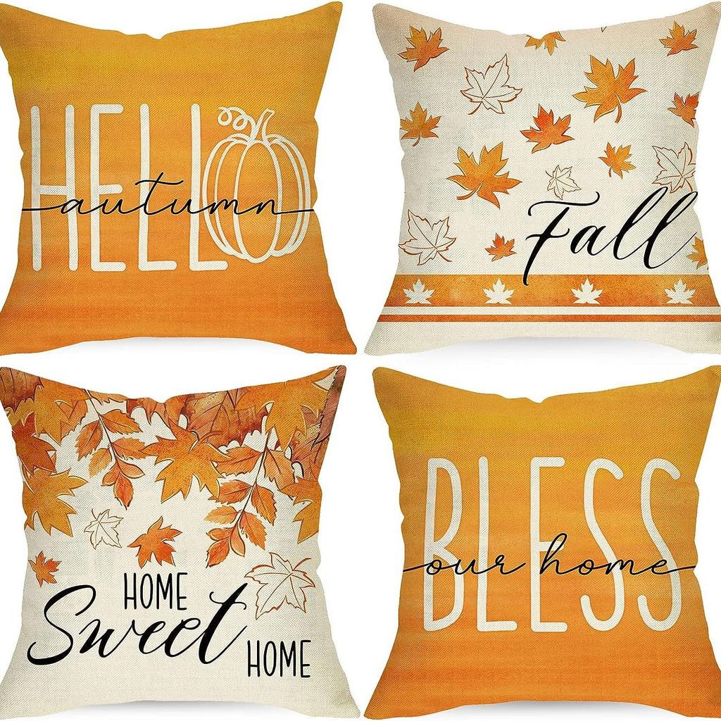 Thanksgiving Combination Pillowcase New Style Home Sofa Decorative Cushion Pillowcase