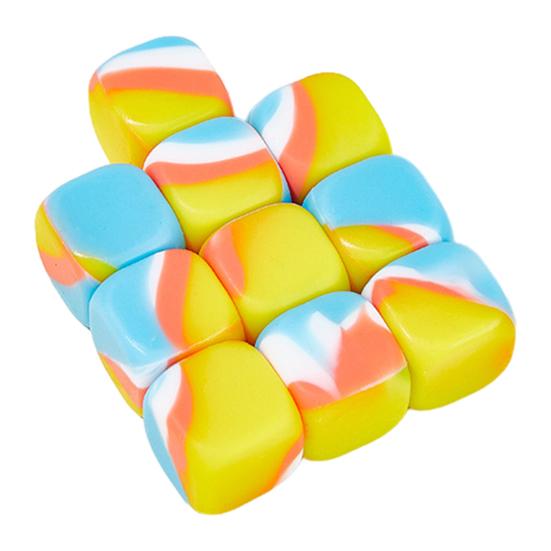 10 шт. ностальгическая игра по ловле камней с тканевой сумкой для развития координации движений рук и глаз, цветные традиционные игральные кости, игрушка для захвата кубиков