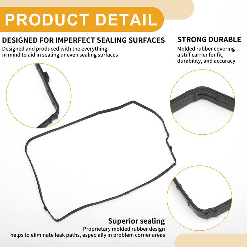 X Autohaux No.7M5R7A191AA Vehicle Oil Pan Gasket for Ford Kuga C520 MK2 2012 Car Accessories Auto Replacement Parts