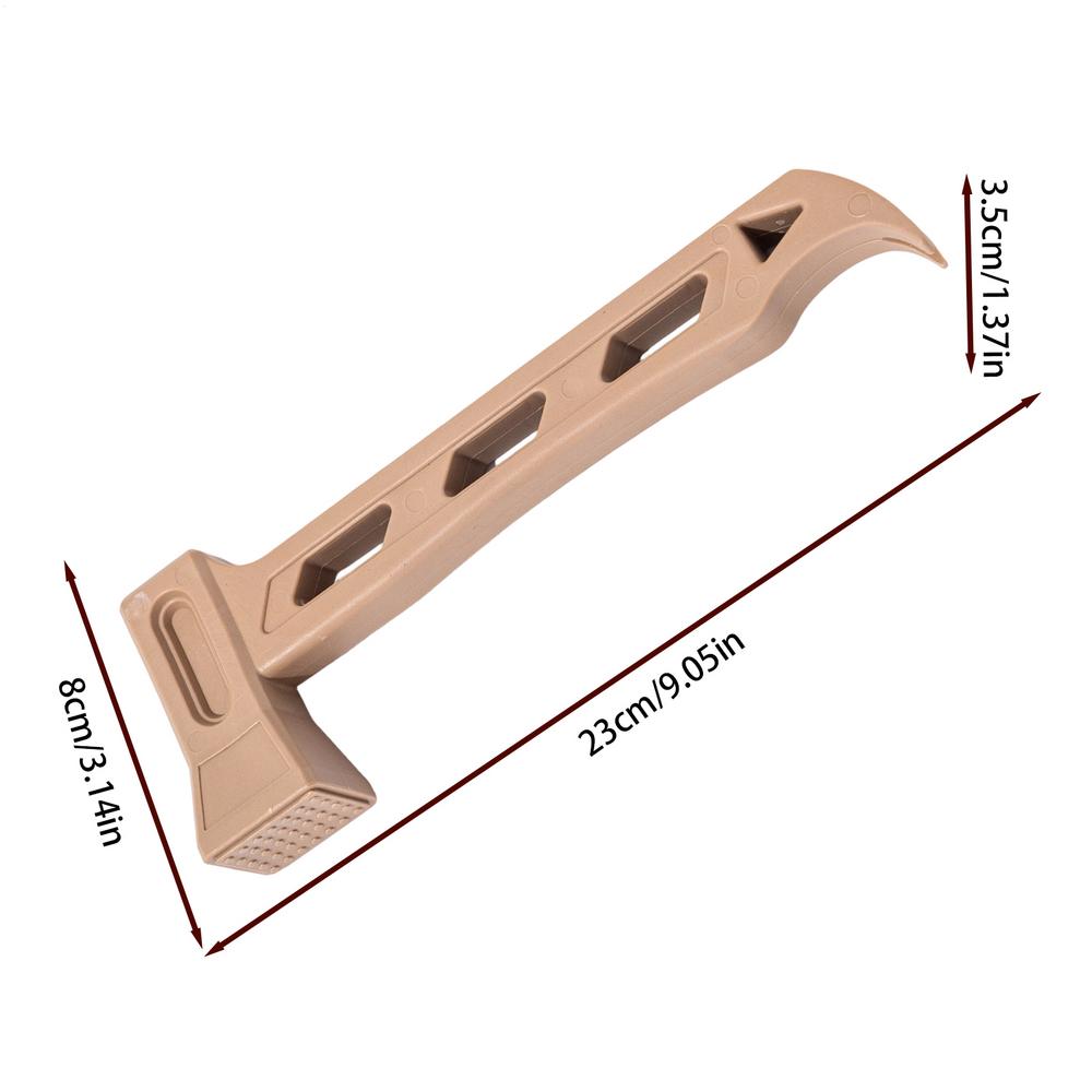 Solid Color Pulling Nail Hammer Outdoor Light Weight Hammer Tent Stake Removal Hammer For Camping Portable Ceiling Tent Nail