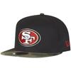 Кепка 9FIFTY - New Era - San Francisco 49ers - Камуфляж - Один размер - 100% шерсть и хлопок