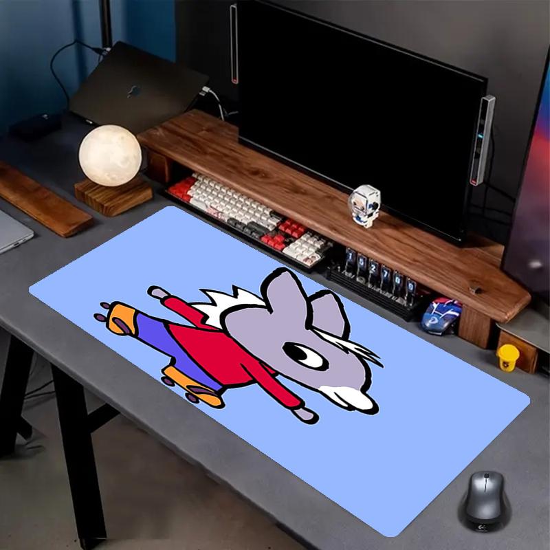 Trotro Theme Mouse Pad, Non Slip Rubber Base, Multifunctional Office & Home Decor, Perfect for Workspace Personalization.