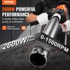 Core Drill Machine 0.8-7.1in Dia 2600W Handheld Core Drill Rig for Mixing