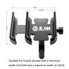Для SYM JP150 GR125 fiddle 3 FNX150 maxsym 400i 600i Аксессуары Мотоцикл Руль Держатель для мобильного телефона Стойка для GPS Кронштейн