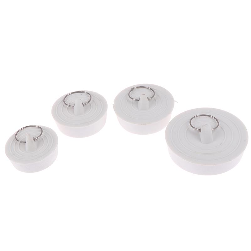Rubber Sink Drain Stopper Plug With Hanging Ring For Bathtub Kitchen Bathroom