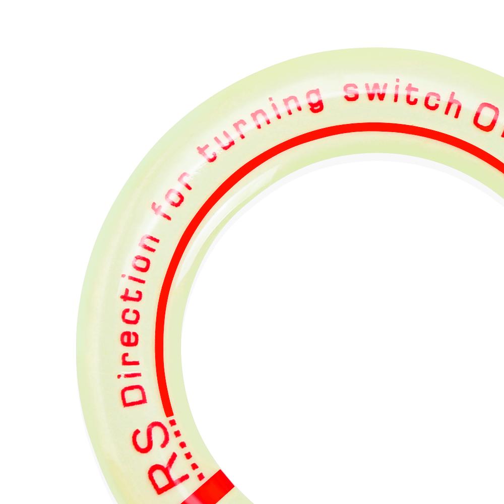 Ночной светящийся автомобильный брелок для ключей зажигания, наклейки для Ford Escape Kuga Mondeo Ecosport Fiesta Focus 2 3 MK1