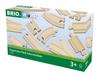 BRIO Дополнительный набор рельсов 2 33402