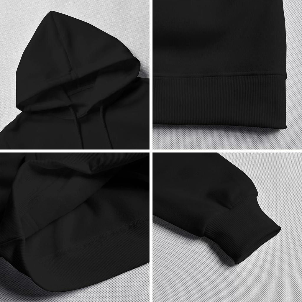 Women's Fashionable Loose-fitting Casual Long-sleeved Hooded Printed Sweatshirt