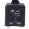 12 В, 200 А, сверхмощное реле с разделенной зарядкой/лебедкой для автомобиля, фургона, лодки, 4 контакта