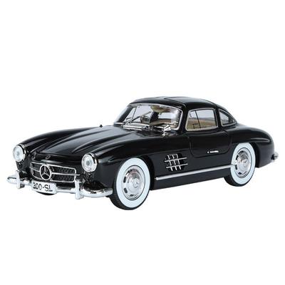 1/24 Mercedes Benz 300SL Alloy Classic Vintage Car Model Car Модель автомобиля литая металлическая инерционная со звуком и светом для детей в подарок